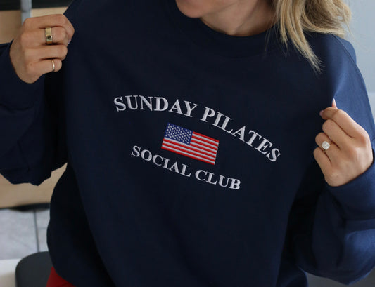 SP Americana Flag Crewneck