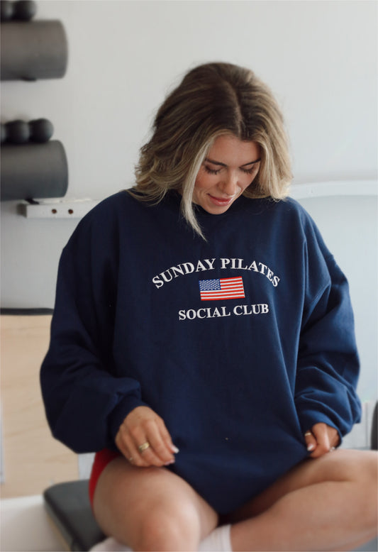 SP Americana Flag Crewneck