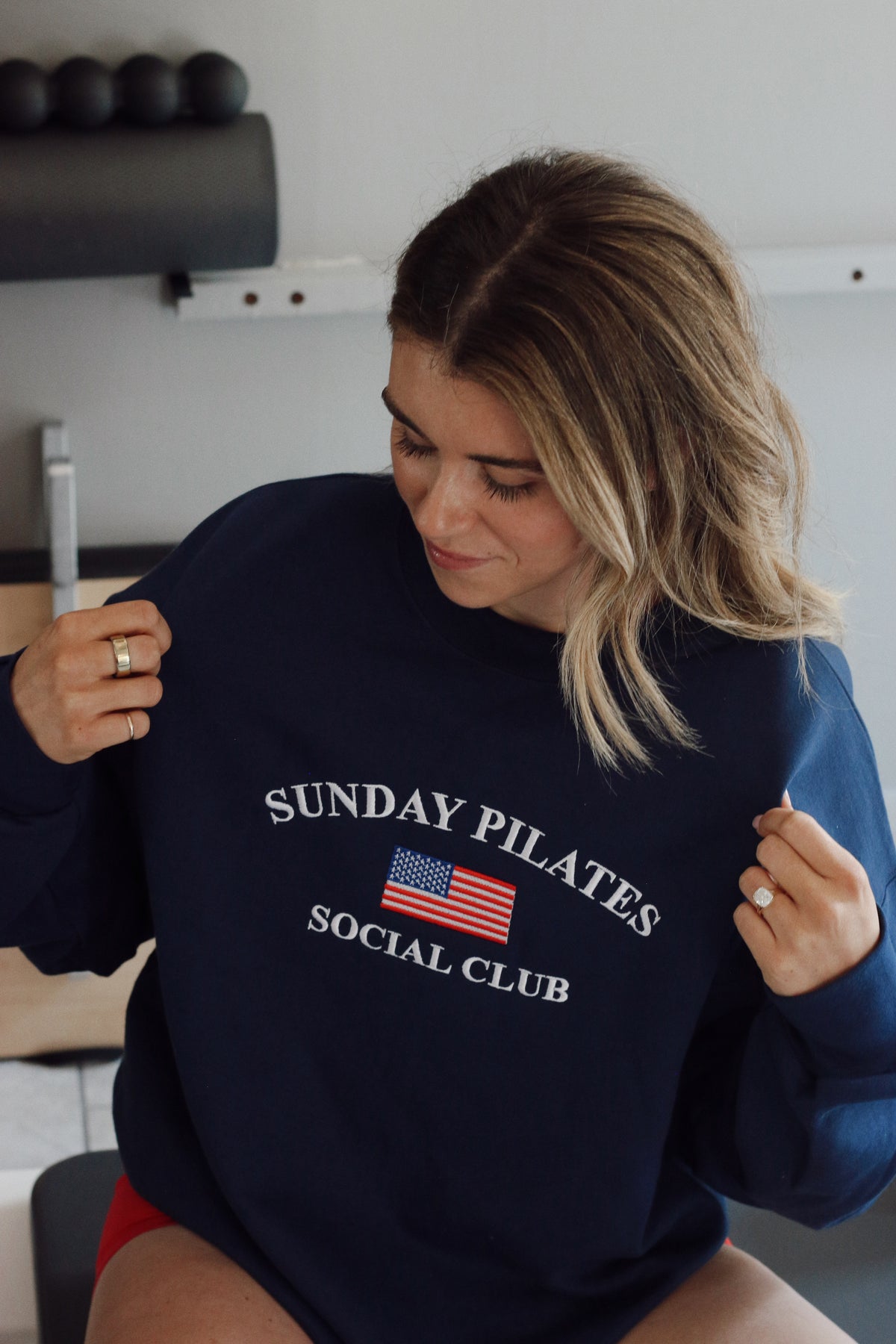 SP Americana Flag Crewneck